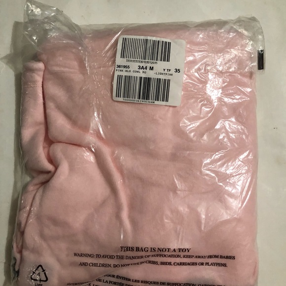 Victorias Secret Pink Bling Cowl Neck Pink Sweater - Picture 4 of 5